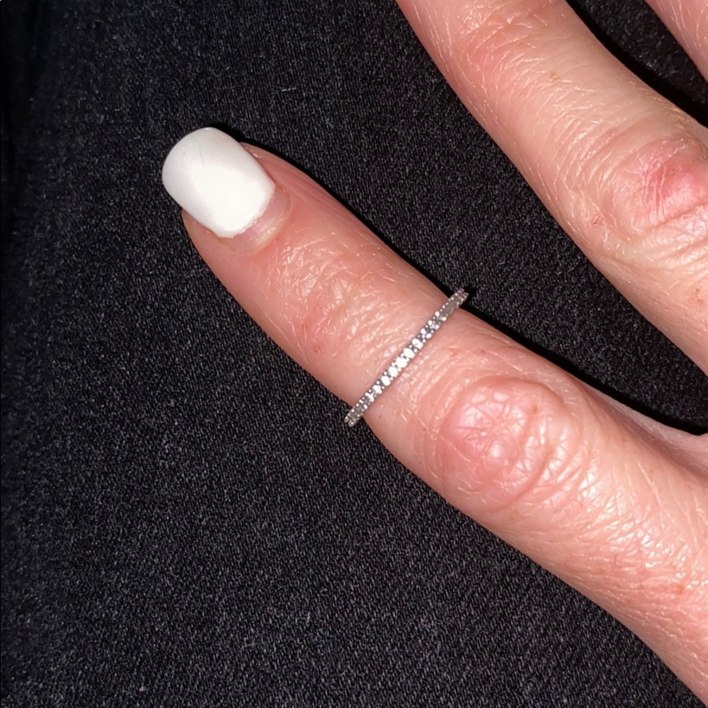 Cz eternity band